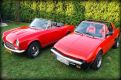 Auto do ślubu - Fiat 124 Spider czerwony 1972r