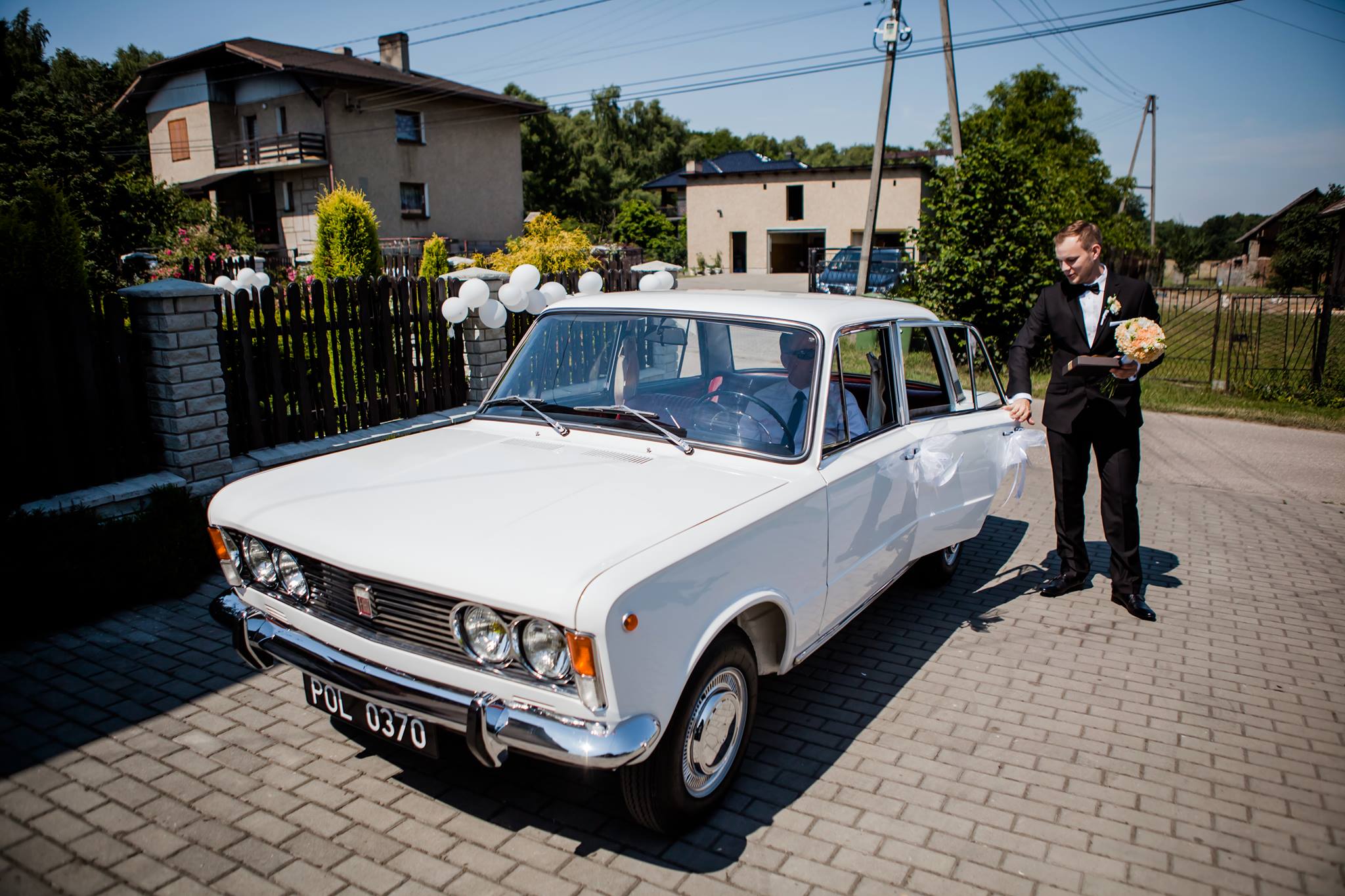 Samochód do ślubu - Fiat 125p 1968r