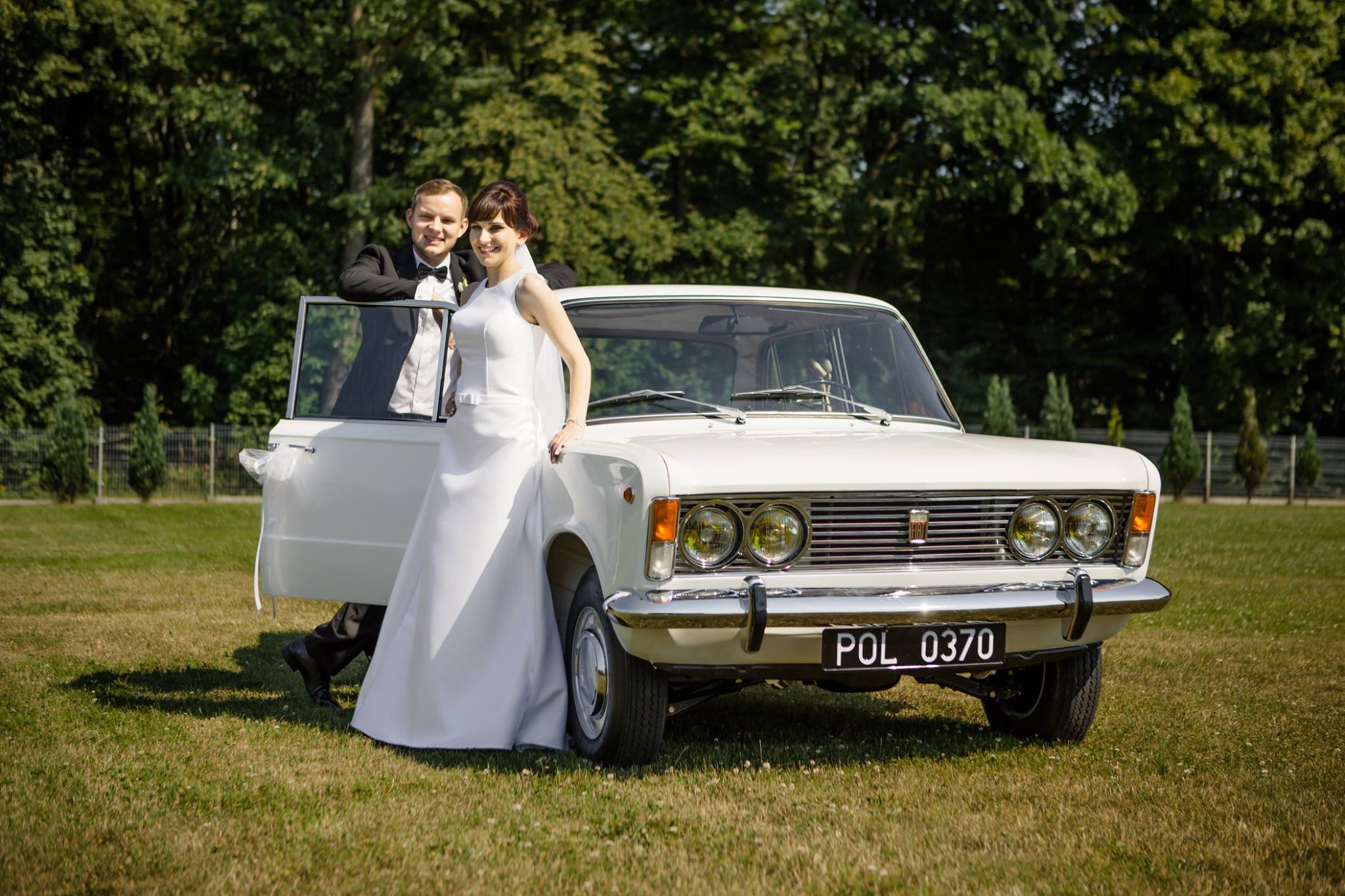 Samochód do ślubu - Fiat 125p 1968r