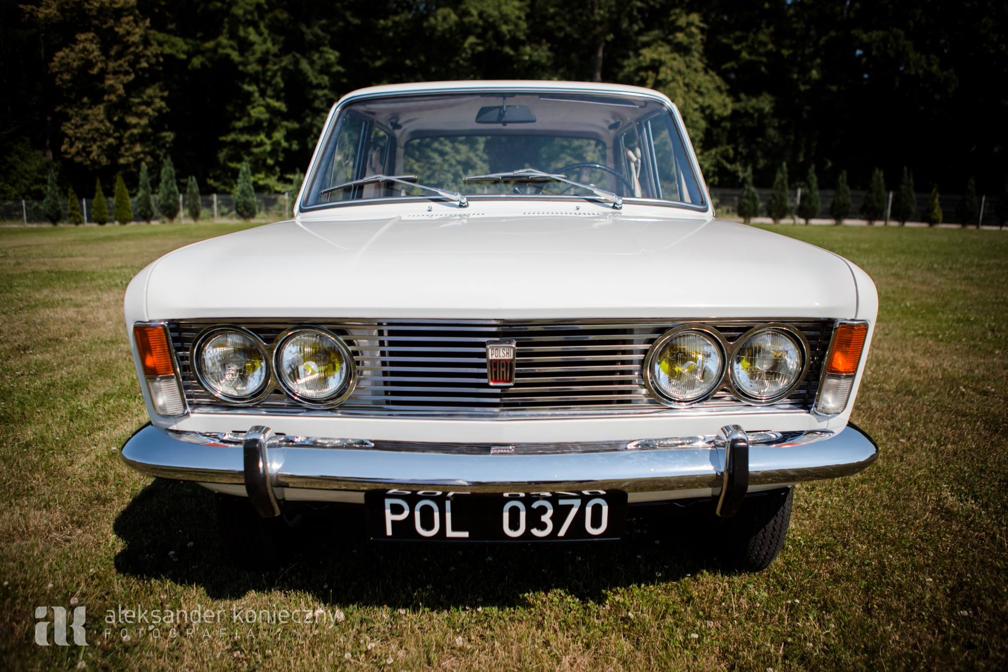 Samochód do ślubu - Fiat 125p 1968r