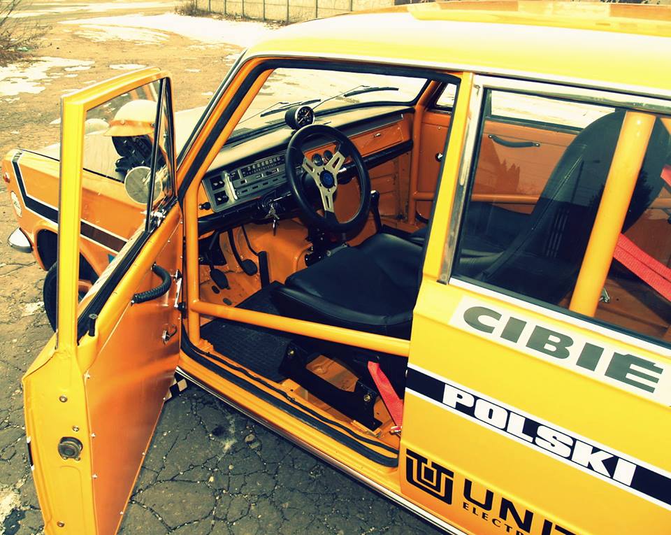 Samochód do ślubu - Fiat 125p Rally 1973r