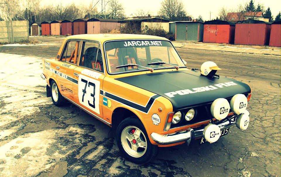 Samochód do ślubu - Fiat 125p Rally 1973r