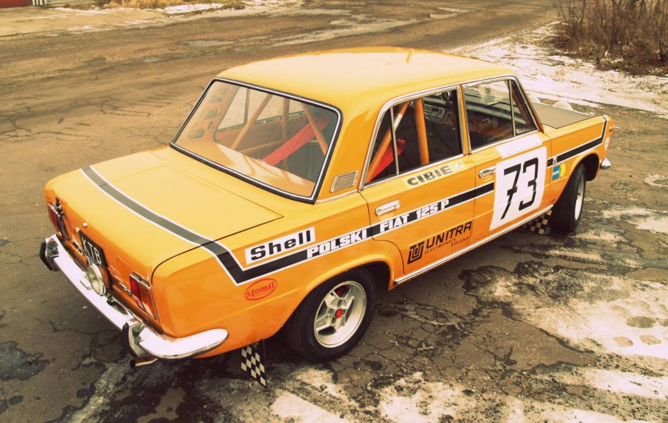 Samochód do ślubu - Fiat 125p Rally 1973r