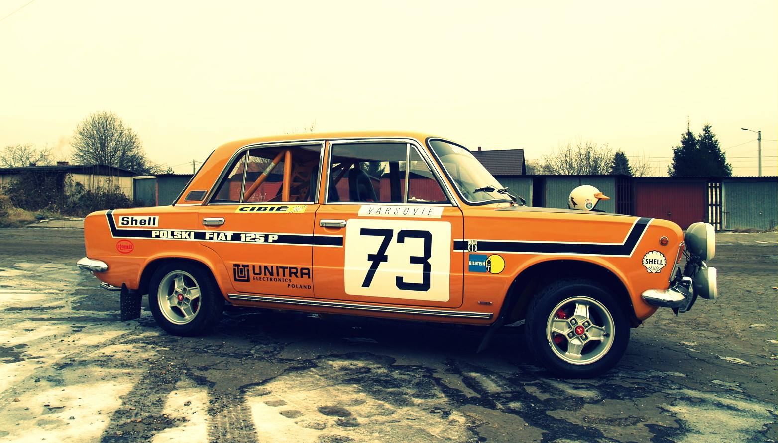 Samochód do ślubu - Fiat 125p Rally 1973r