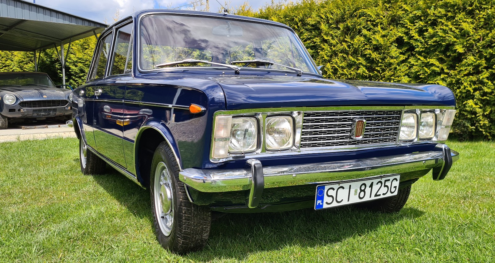 Samochód do ślubu - Fiat 125 Special
