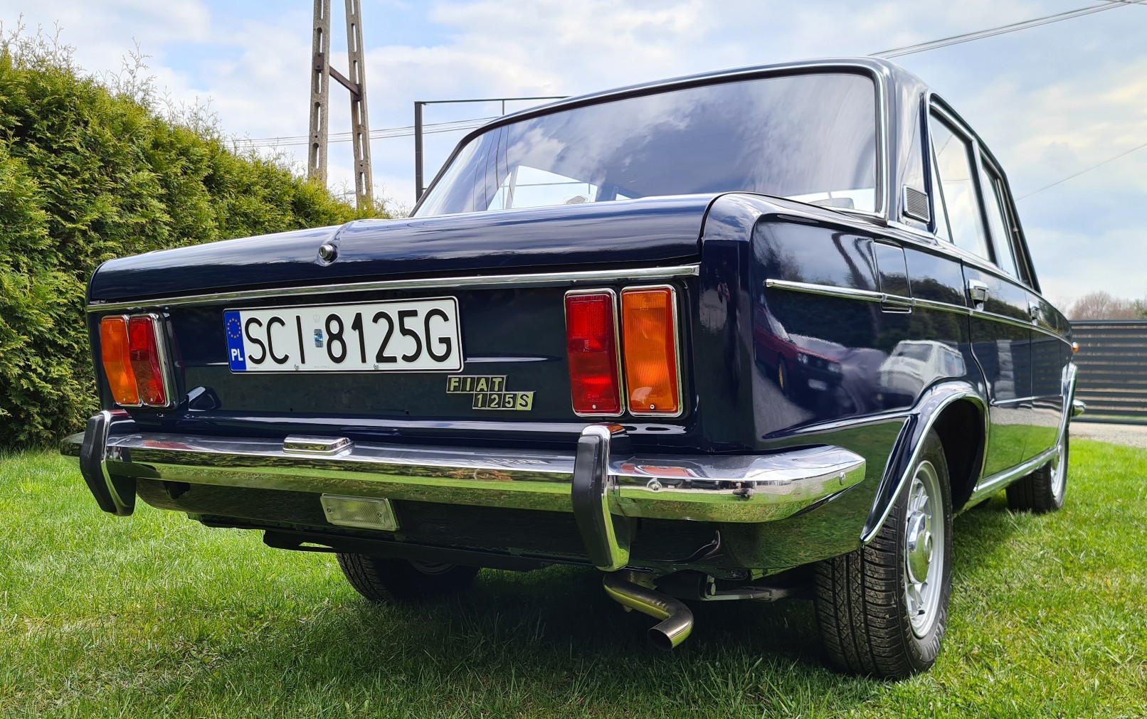 Samochód do ślubu - Fiat 125 Special