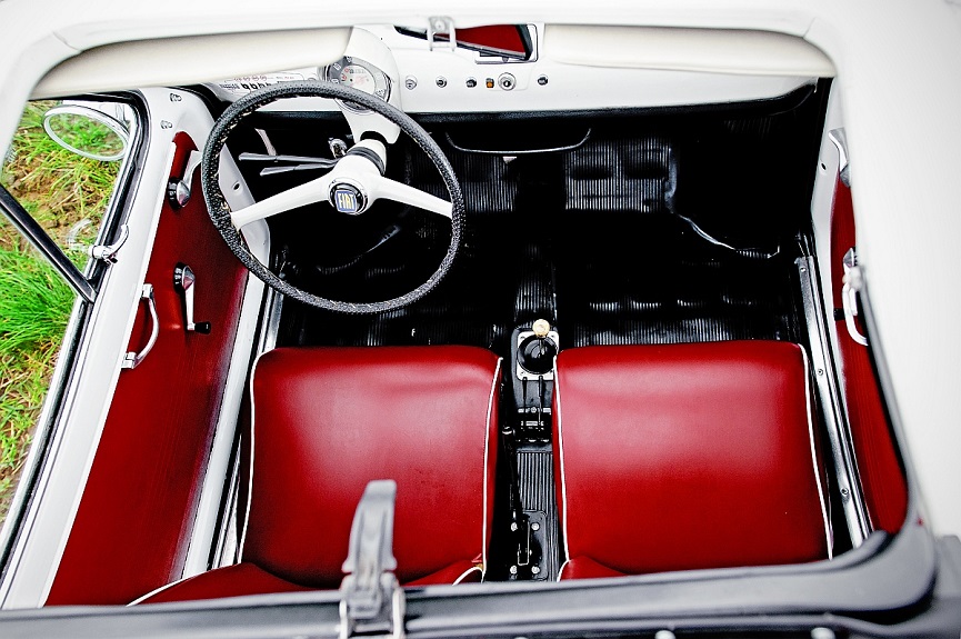 Samochód do ślubu - Fiat 500 1970r