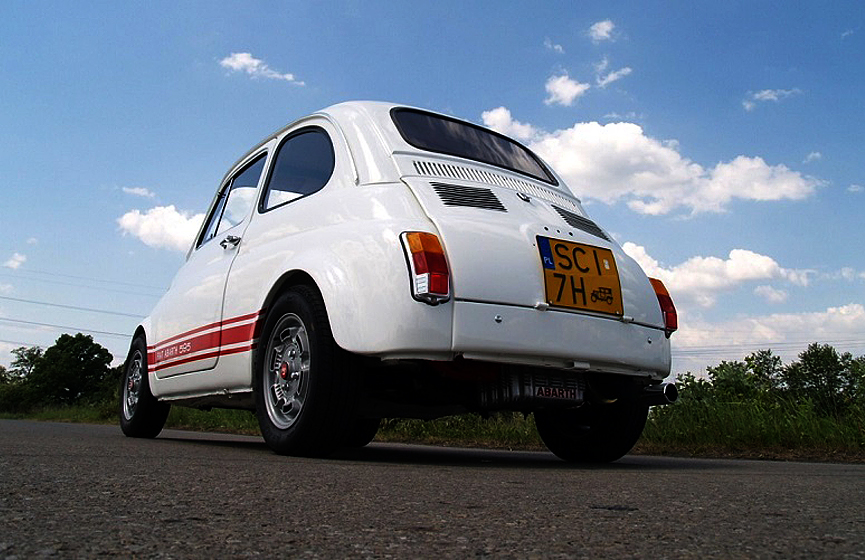 Samochód do ślubu - Fiat 500 Abarth
