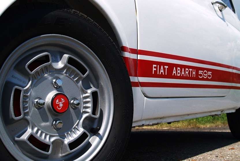 Samochód do ślubu - Fiat 500 Abarth