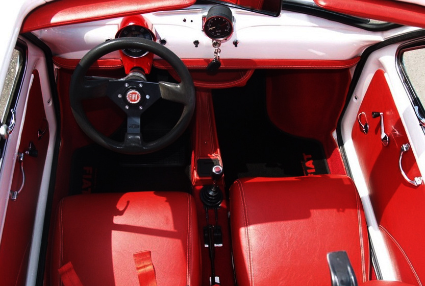 Samochód do ślubu - Fiat 500 Abarth