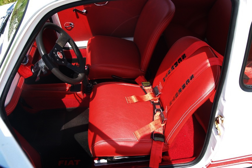 Samochód do ślubu - Fiat 500 Abarth