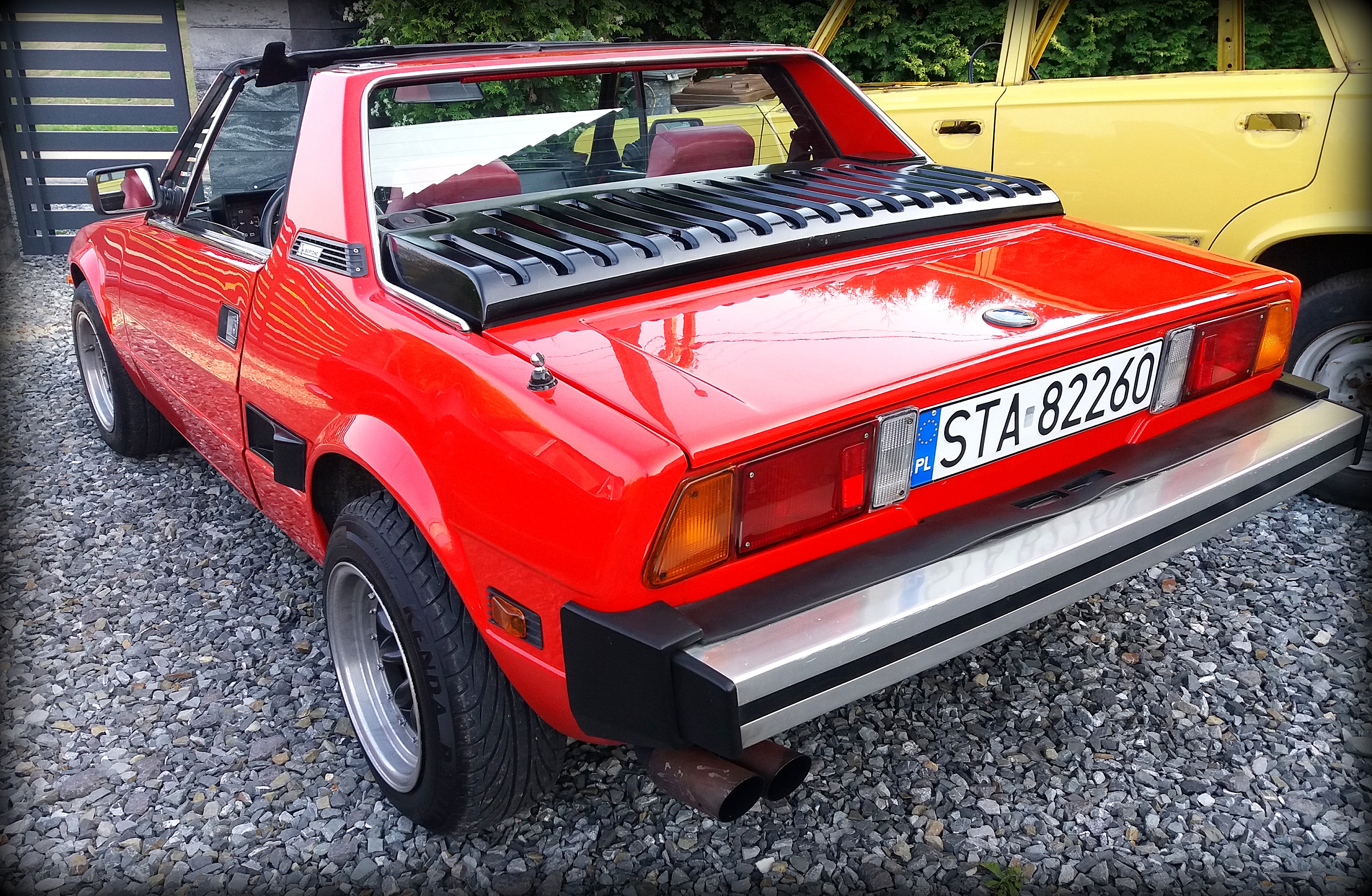 Samochód do ślubu - Fiat X Bambino Ferrari